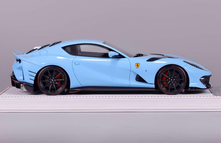 Ferrari 812 Competizione (Baby  Blue) [Davis & Giovanni] 1/18 scale