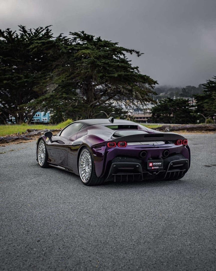 Ferrari SF90 Stradale NOVITEC (Metallic Purple) [Davis & Giovanni] 1:18 scale
