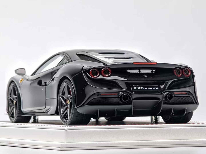 Ferrari F8 Tributo NOVITEC (Silver/black) [Davis & Giovanni] 1/18 scale