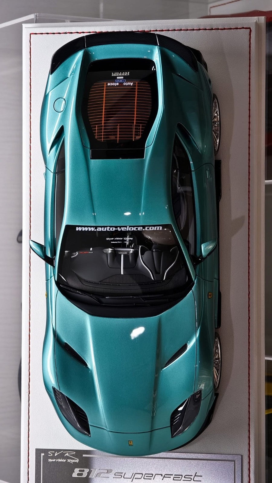 Ferrari 812 Superfast SVR (Metallic Light Blue) [Davis & Giovanni] 1:18 scale