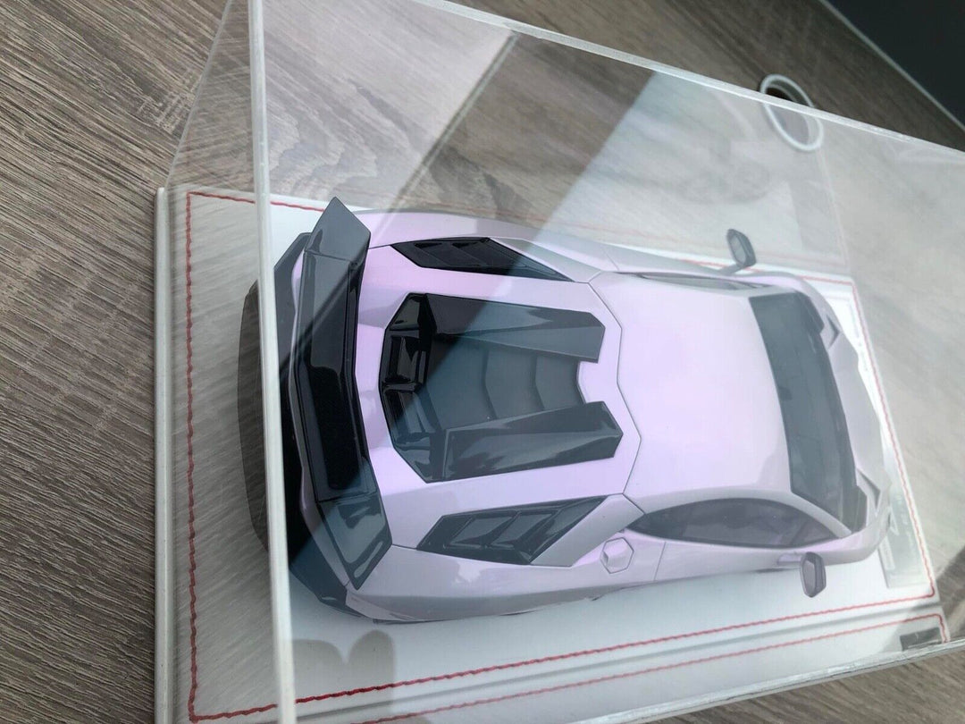 Lamborghini Aventador S NOVITEC (White) [Davis & Giovanni] 1:18 scale