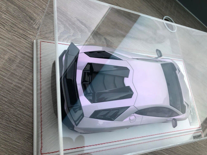 Lamborghini Aventador S NOVITEC (White) [Davis & Giovanni] 1:18 scale