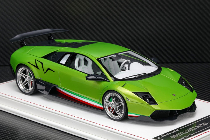 Lamborghini Murcielago SV (Green/ Italy Stripe) [Davis & Giovanni] 1:18 scale