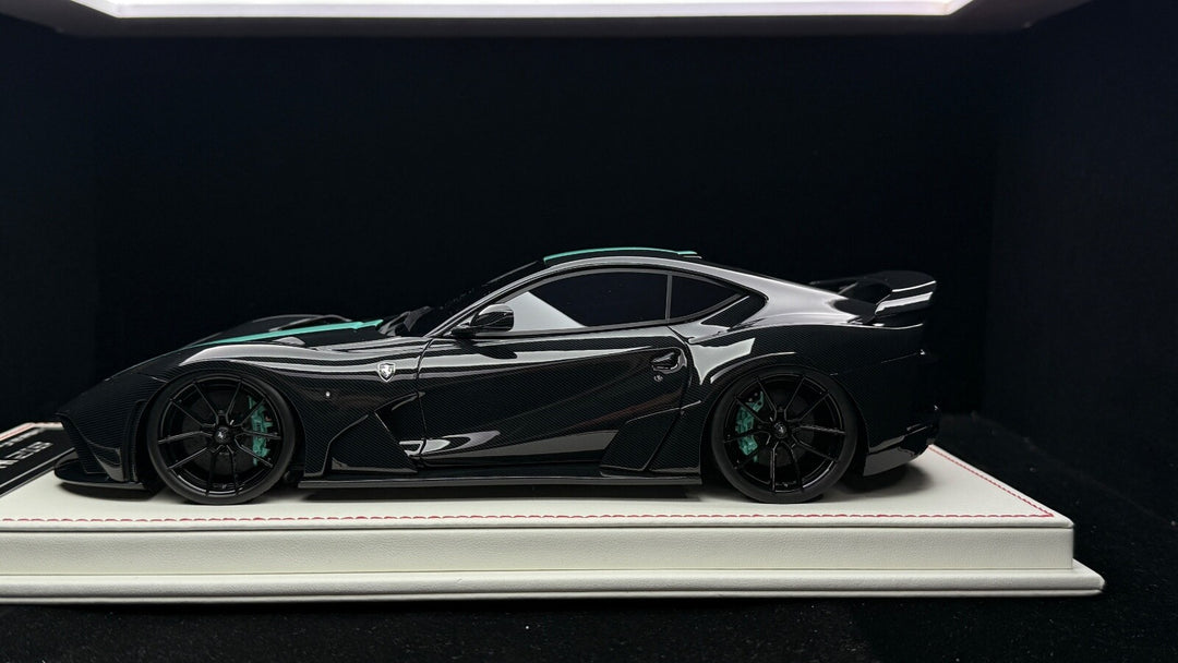 Ferrari 812 N-LARGO NOVITEC (Full Carbon/ Blue) [Davis & Giovanni] 1:18 1 OF 1