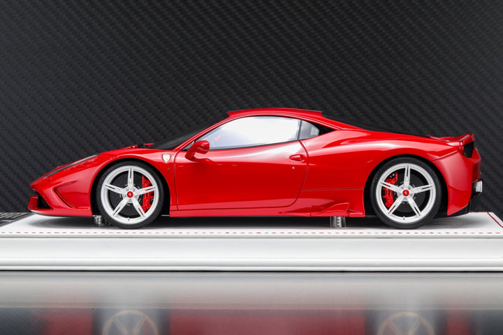 Ferrari 458 Speciale (Red/ White Stripes) [Davis & Giovanni] 1/18 scale