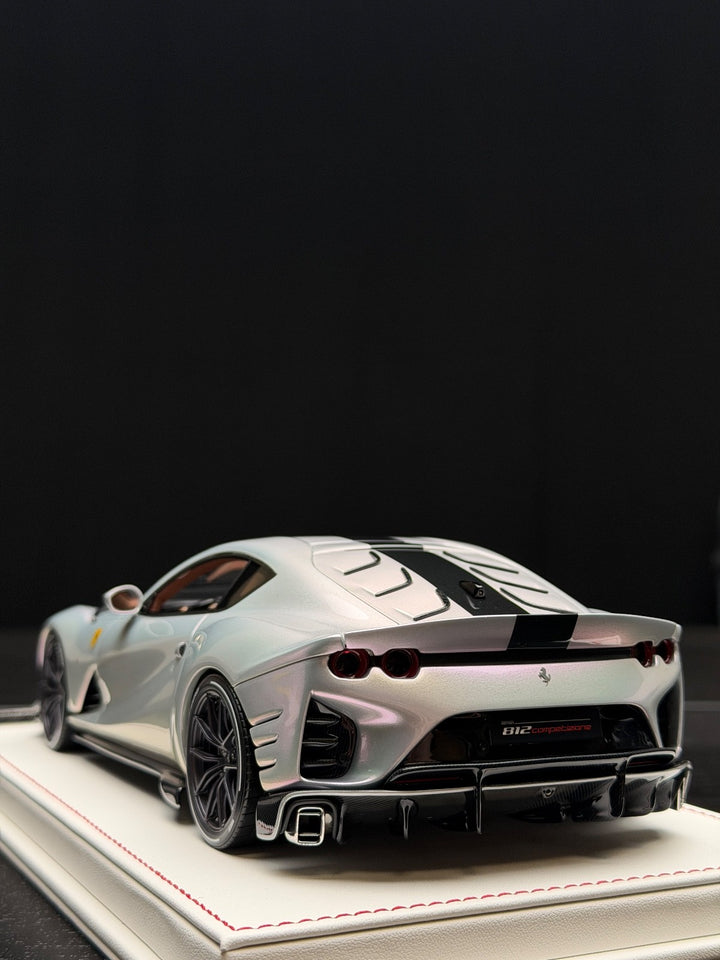 Ferrari 812 Competizione (Fantasy Silver) [Davis & Giovanni] 1:18 scale