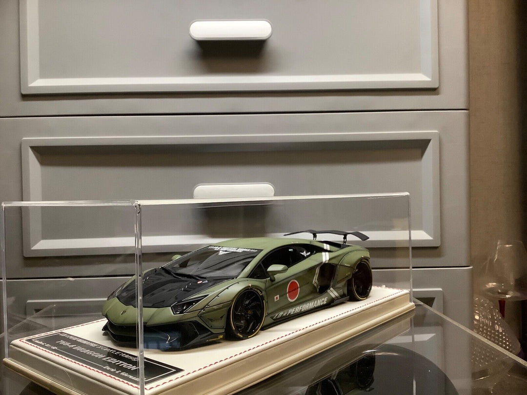 Lamborghini Aventador 760-4 Dragon LBWK x OD (Green)[Davis & Giovanni]1/18 scale