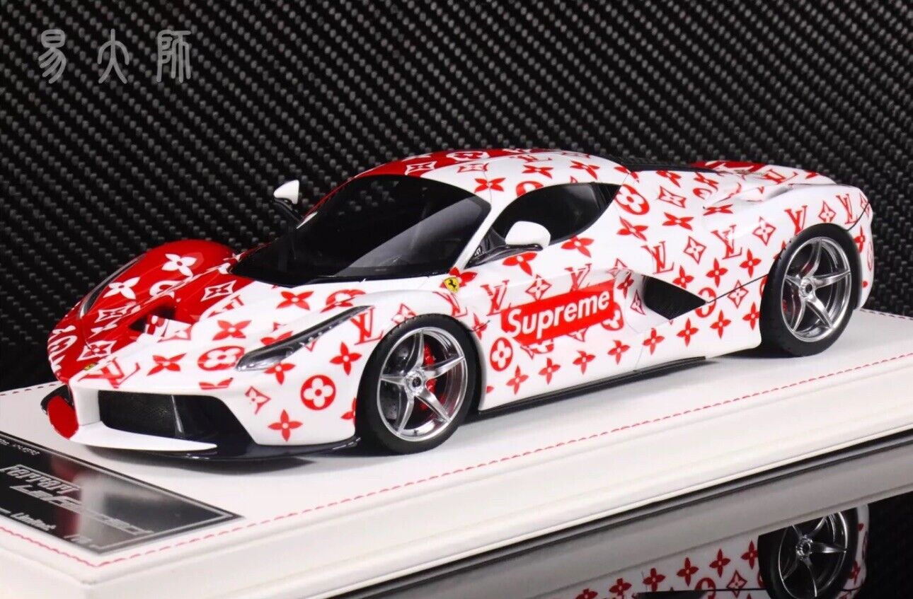 Ferrari LaFerrari (Supreme x LV) [Davis & Giovanni] 1/18 scale