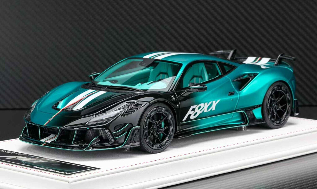 Ferrari F8XX Mansory (Metallic Blue/ Black Fade) [Davis & Giovanni] 1:18 scale
