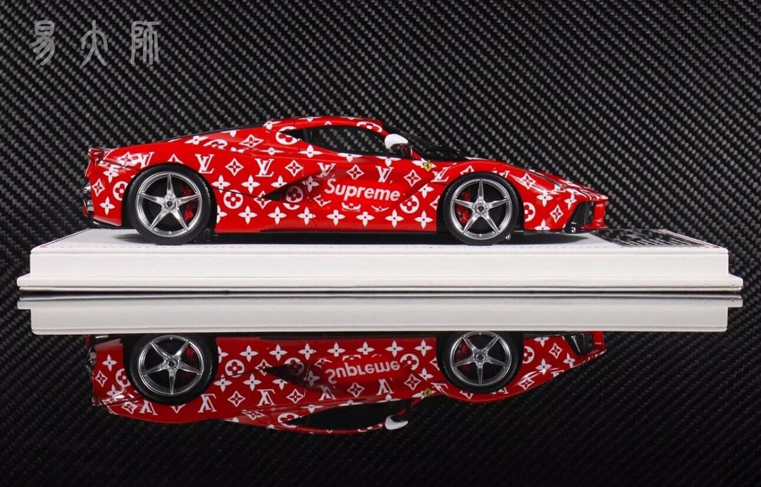 Ferrari LaFerrari (Supreme x LV) [Davis & Giovanni] 1/18 scale