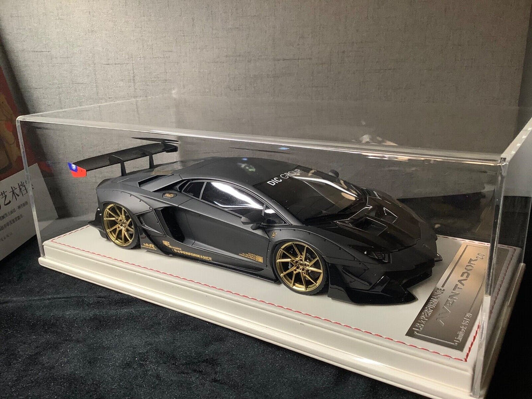 Lamborghini Aventador 2.0 LBWK (Matt Dark Gray) [Davis & Giovanni] 1/18 scale