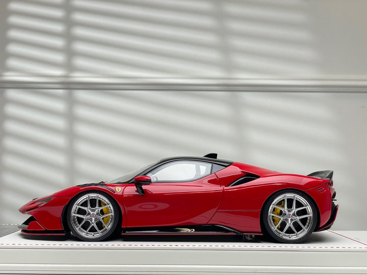 Ferrari SF90 Stradale NOVITEC (Rosso Corsa) [Davis & Giovanni] 1:18 scale