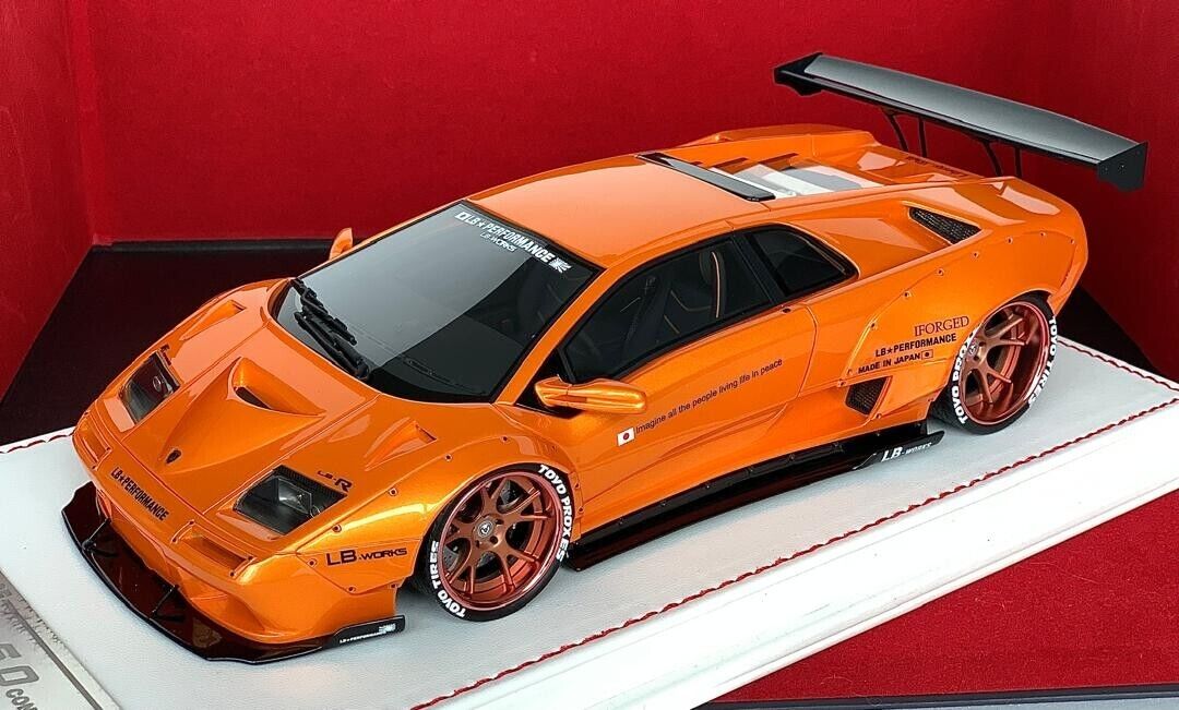 Lamborghini Diablo 6.0 LBWK (Orange) [Davis & Giovanni] 1/18 scale