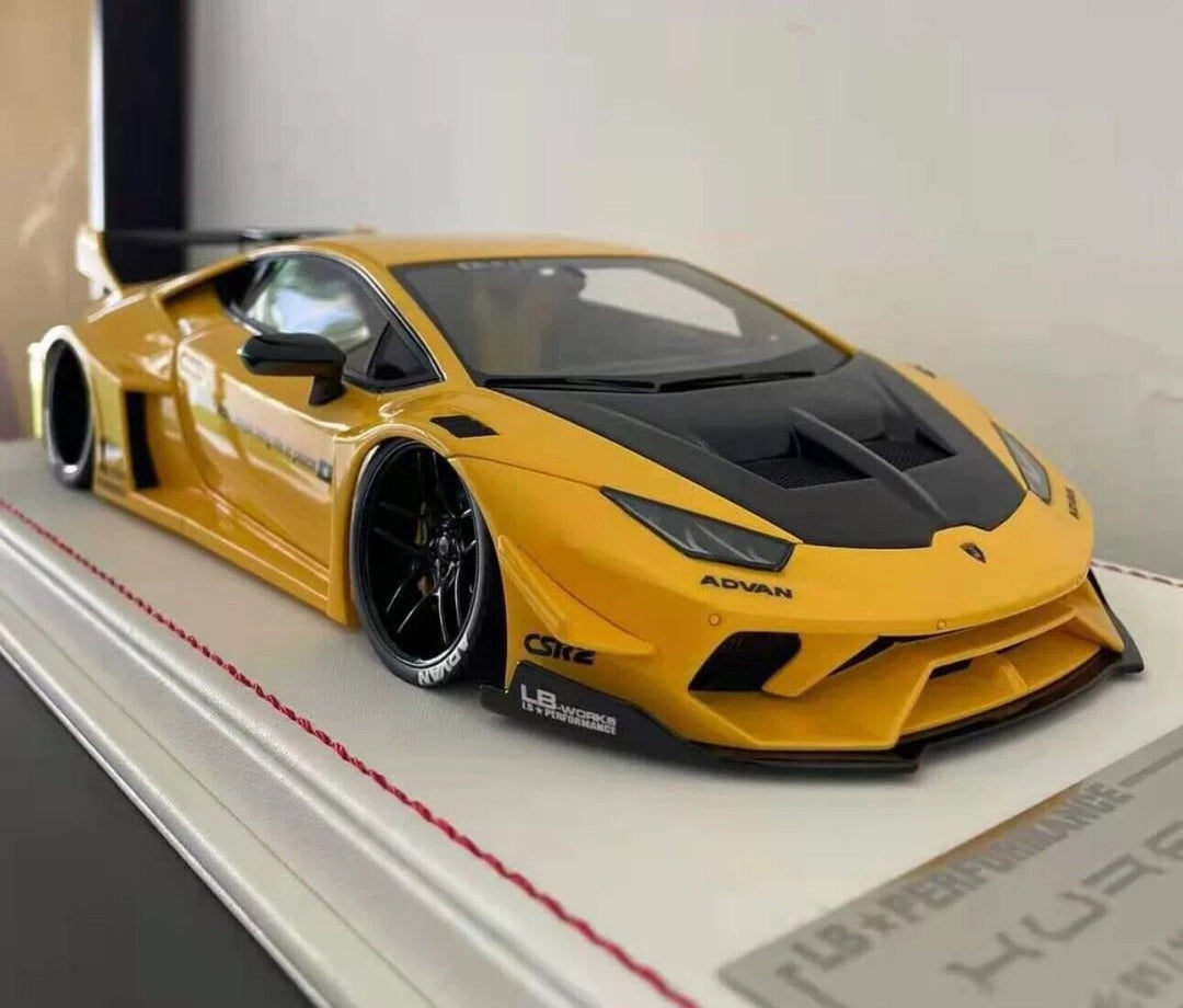 Lamborghini Huracan GT LBWK (Yellow) [Davis & Giovanni] 1/18 scale