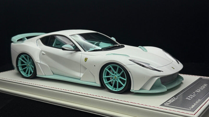 Ferrari 812 N-LARGO NOVITEC (Matt White) [Davis & Giovanni] 1:18 scale 1 OF 1