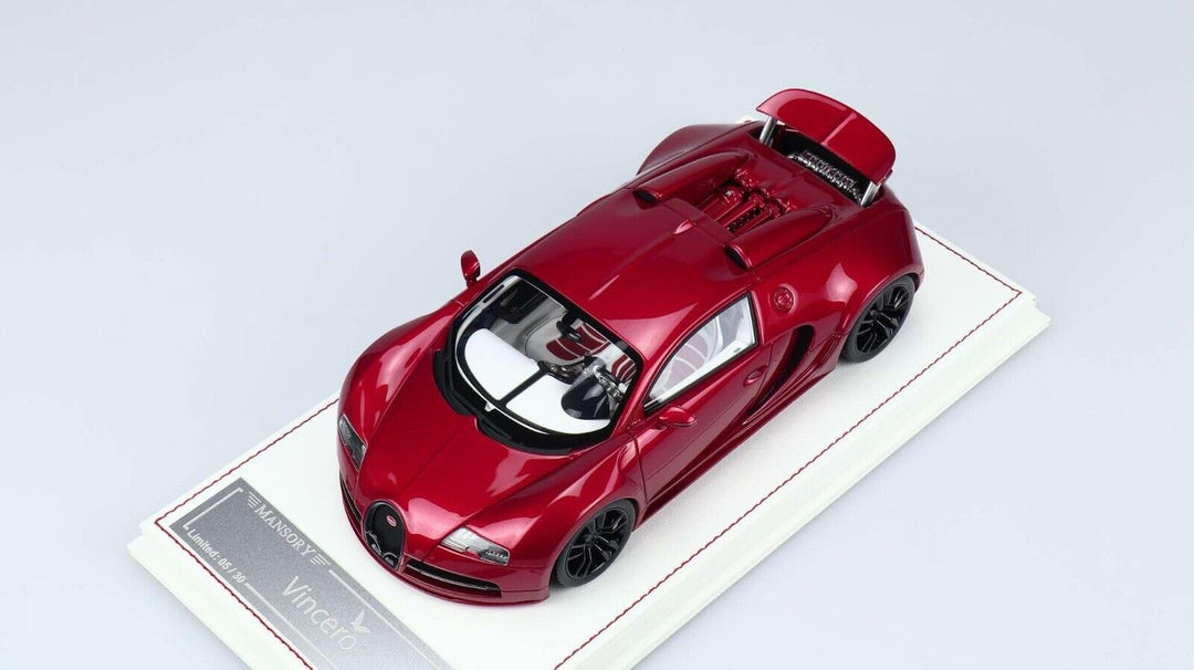 Bugatti Veyron Mansory "Vincero" (Red Carbon) [Davis & Giovanni] 1:18 scale