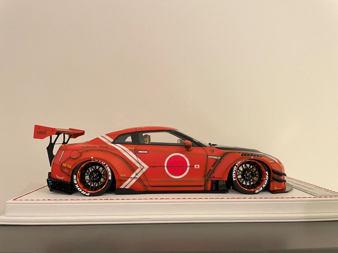 Nissan GT-R Type 2 LBWK (Matt Orange, Zero Fighter)[Davis & Giovanni] 1/18 scale