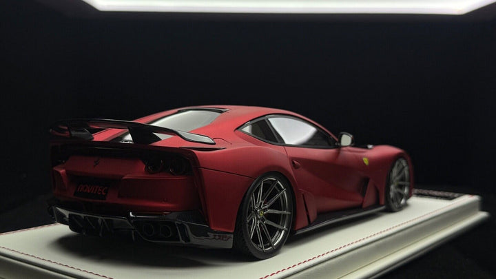 Ferrari 812 N-LARGO NOVITEC (Matt Chrome Red)[Davis & Giovanni]1:18 scale 1 OF 1