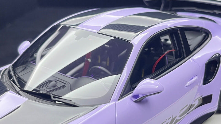 Porsche 911 GT2RS MR (Light Purple) [Davis & Giovanni] 1/18 scale - 1 OF 1