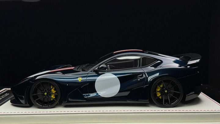 Ferrari 812 N-LARGO NOVITEC (Metallic Blue)[Davis & Giovanni] 1/18 scale- 1 OF 1