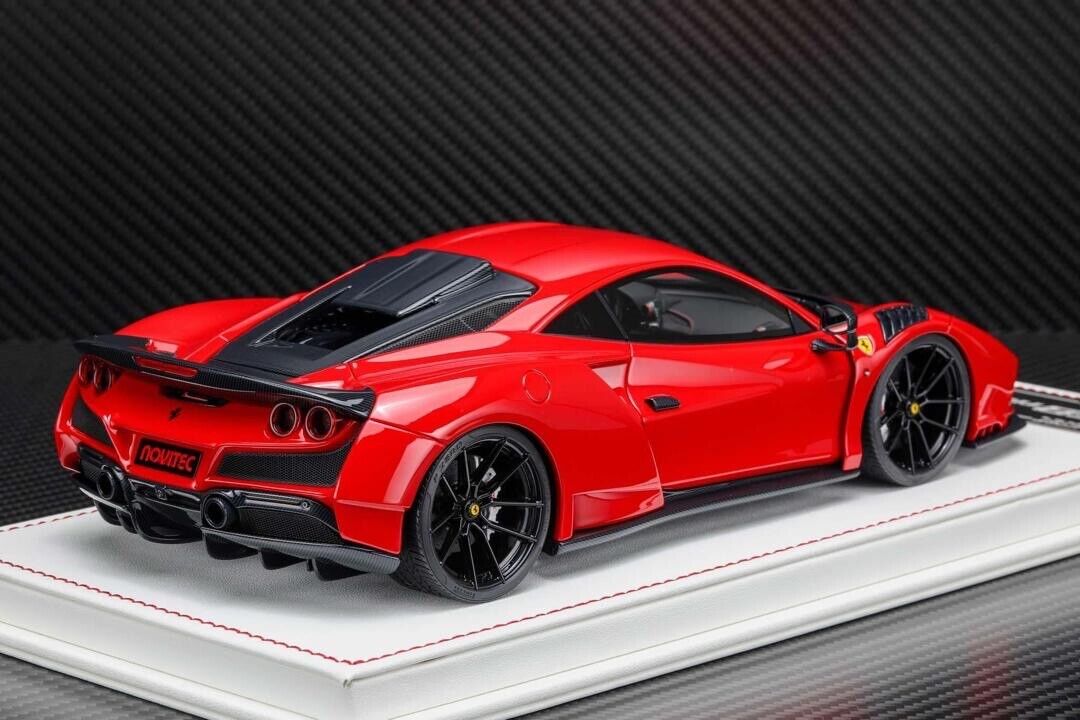 Ferrari F8 Tributo N-LARGO NOVITEC (Rosso Corsa) [Davis & Giovanni] 1:18 scale