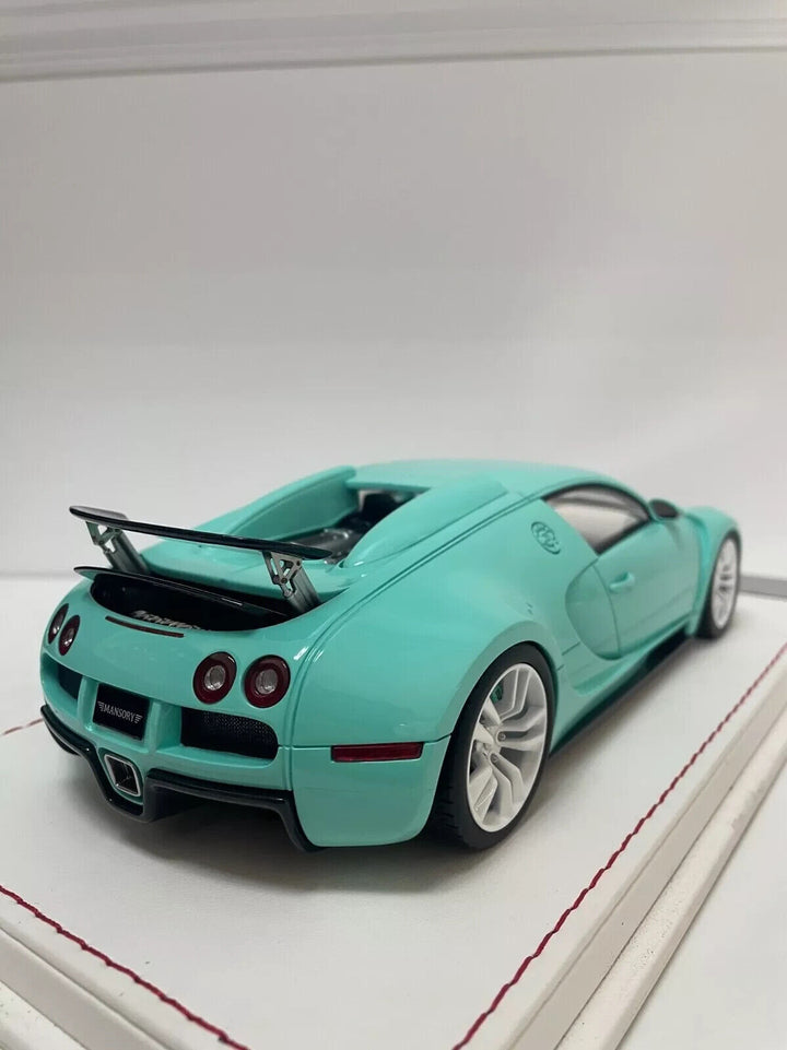 Bugatti Veyron Mansory "Vincero" (Turquoise)[Davis & Giovanni] 1/18 scale 1 OF 1