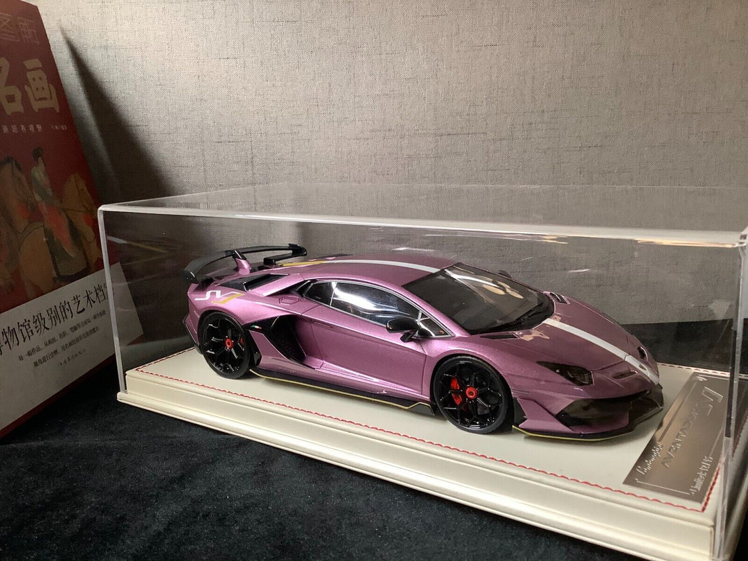 Lamborghini Aventador SVJ (Viola Pacifae) [Davis & Giovanni] 1/18 scale