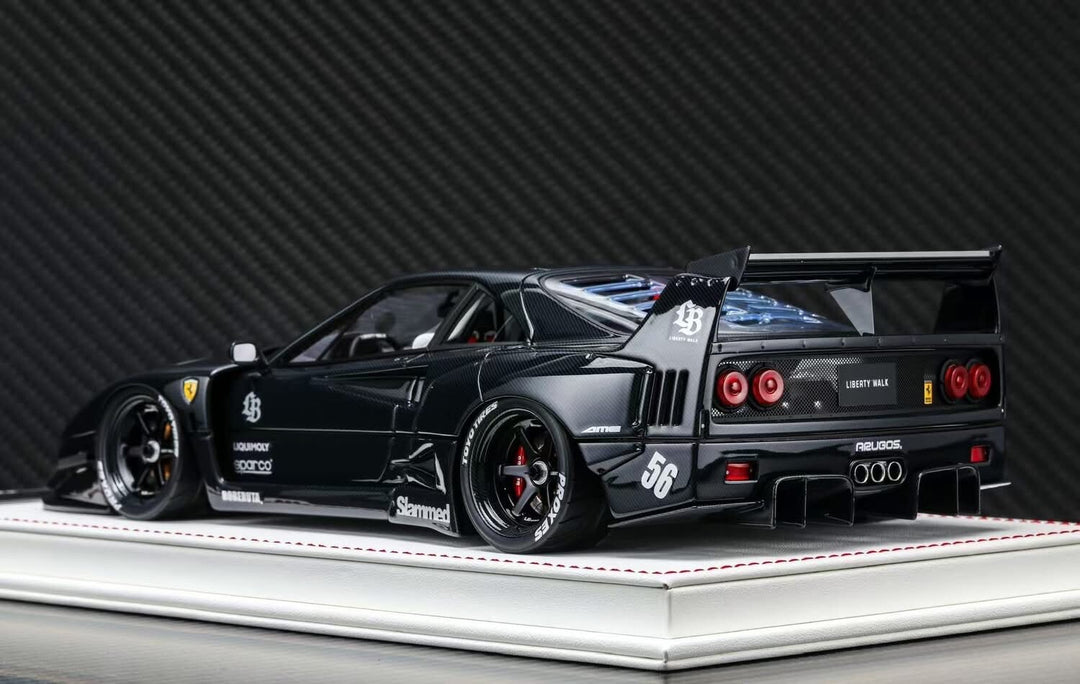 Ferrari F40 LBWK (Full Gloss Carbon Fiber) [Davis & Giovanni] 1:18 scale