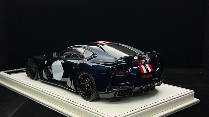 Ferrari 812 N-LARGO NOVITEC (Metallic Blue)[Davis & Giovanni] 1/18 scale- 1 OF 1