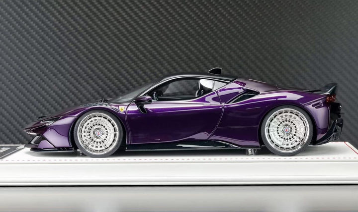Ferrari SF90 Stradale NOVITEC (Metallic Purple) [Davis & Giovanni] 1:18 scale