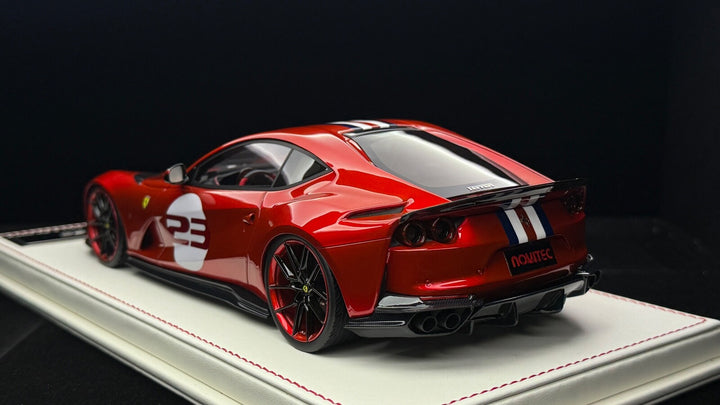 Ferrari 812 Superfast NOVITEC (Metallic Red) [Davis & Giovanni] 1:18 RARE 1 OF 1
