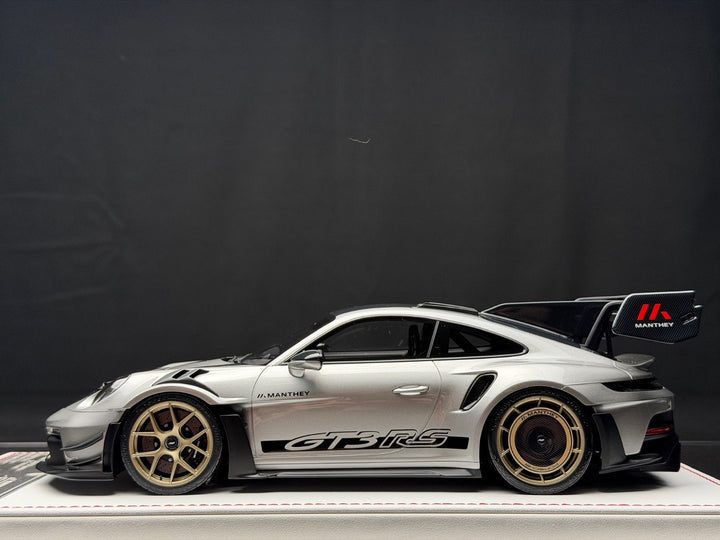 Porsche 911 GT3 RS MR (Silver) [Davis & Giovanni] 1:18 scale