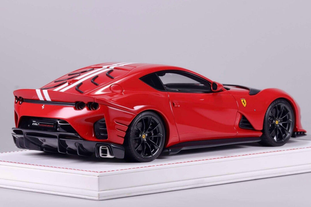 Ferrari 812 Competizione (Rosso Corsa) [Davis & Giovanni] 1/18 scale