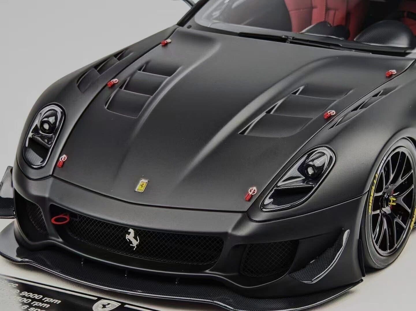 Ferrari 599XX EVO (Matt Black) [Davis & Giovanni] 1:18 scale