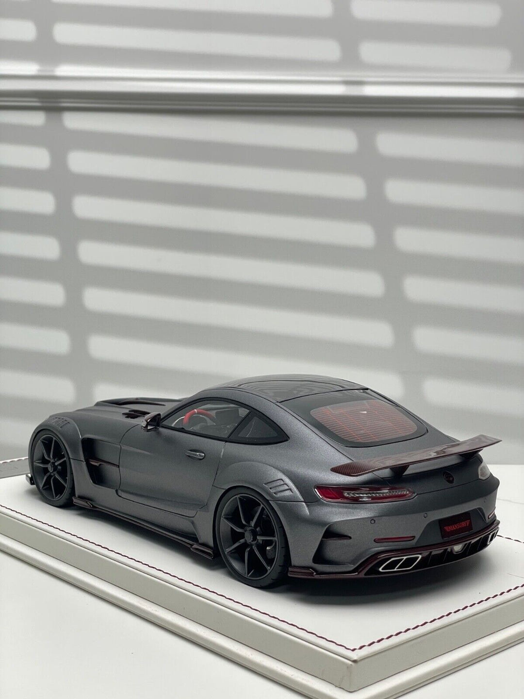 Mercedes-Benz AMG-GT Mansory (Matt Dark Gray) [Davis & Giovanni] 1/18 scale