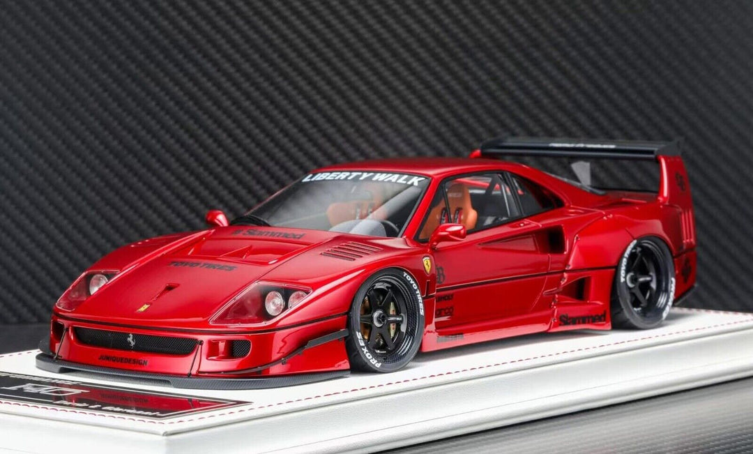 Ferrari F40 Liberty Walk (Candy Red) [Davis & Giovanni] 1/18 scale