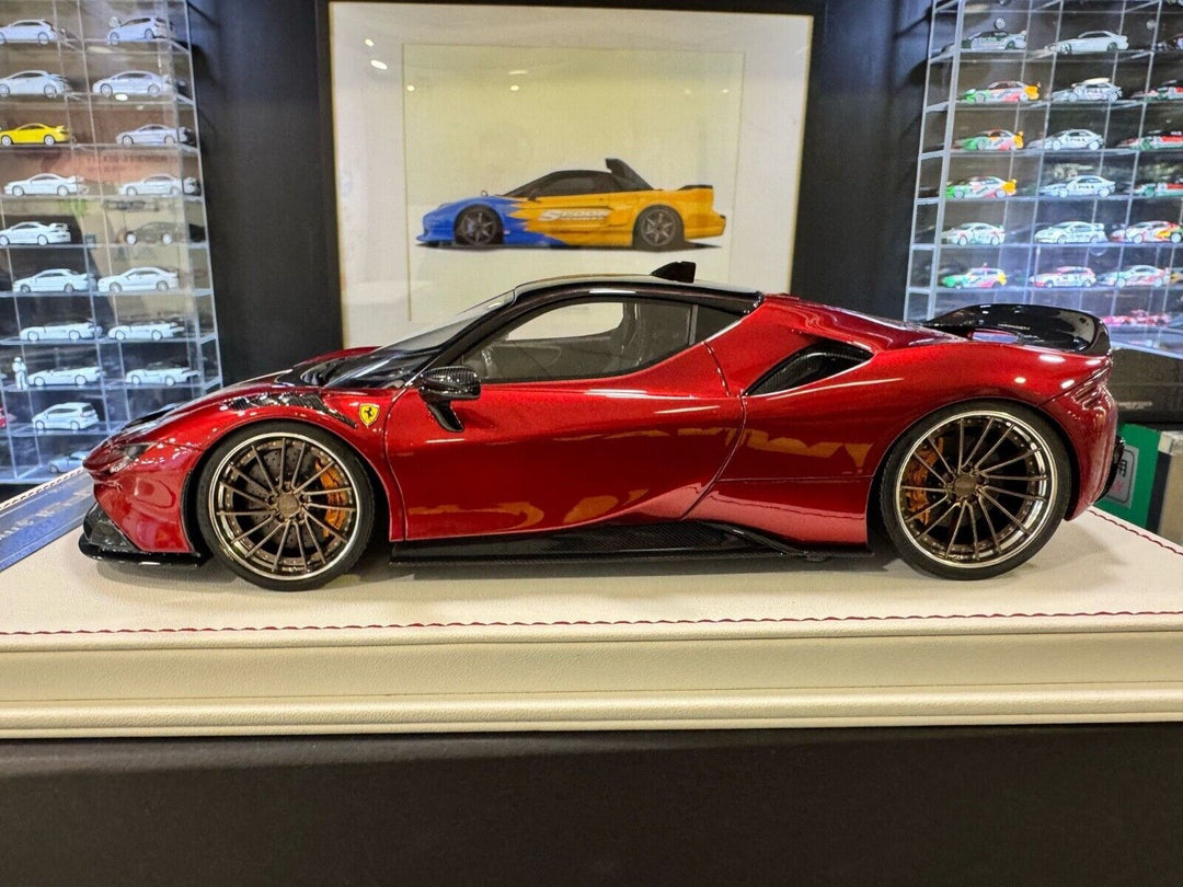Ferrari SF90 Stradale NOVITEC (Candy Red) [Davis & Giovanni] 1:18 scale