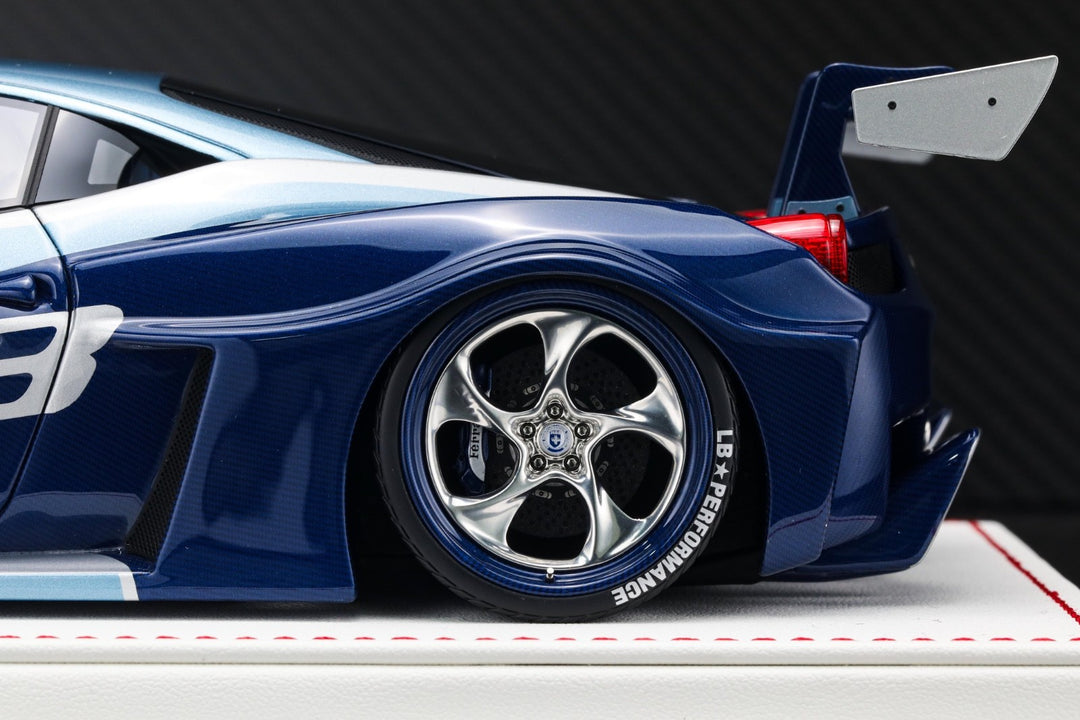 Ferrari 458 GT LBWK (Blue/ Ice Blue/ White) [Davis & Giovanni] 1:18 scale