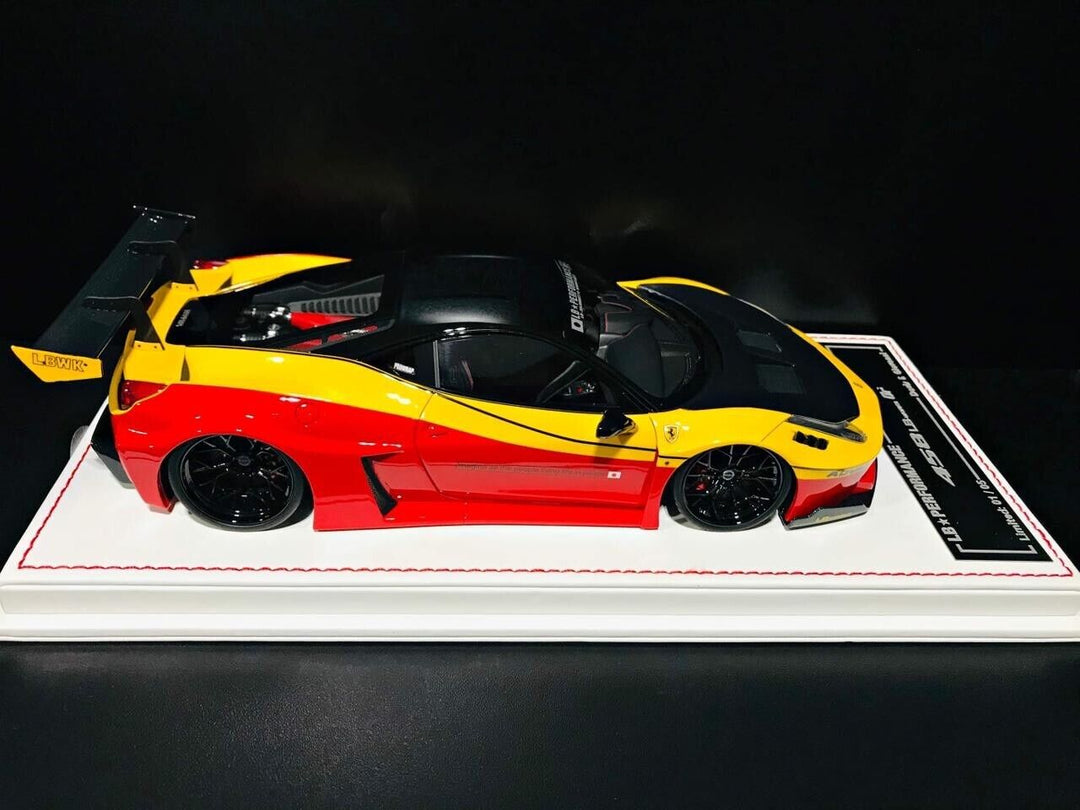 Ferrari 458 GT LBWK (Red/ Yellow ADVAN) [Davis & Giovanni] 1/18 scale