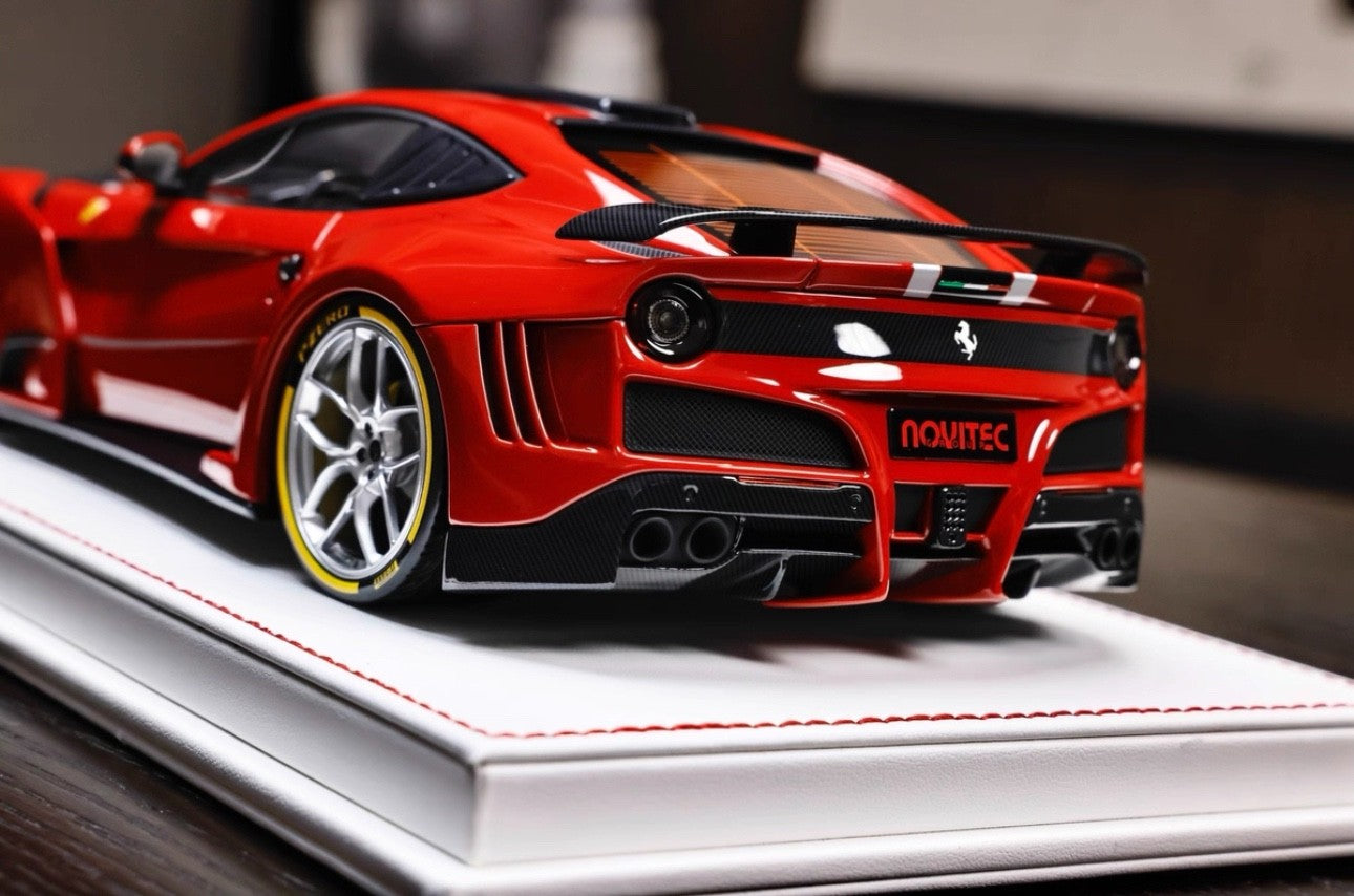 Ferrari F12 N-LARGO S NOVITEC (Rosso Corsa) [Davis & Giovanni] 1/18 sc