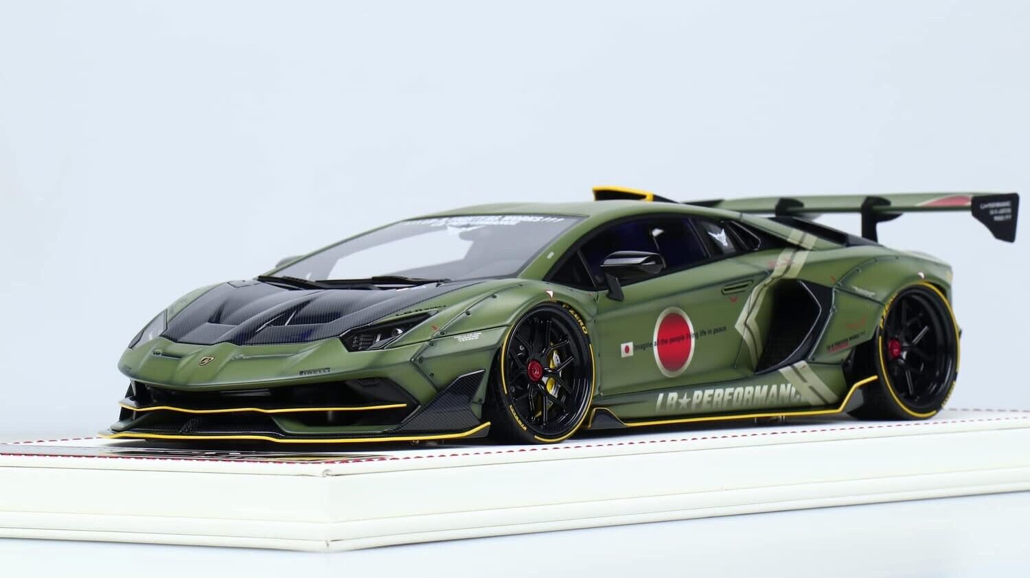 Lamborghini Aventador SVJ LBWK (Zero Fighter) [Davis & Giovanni] 1:18