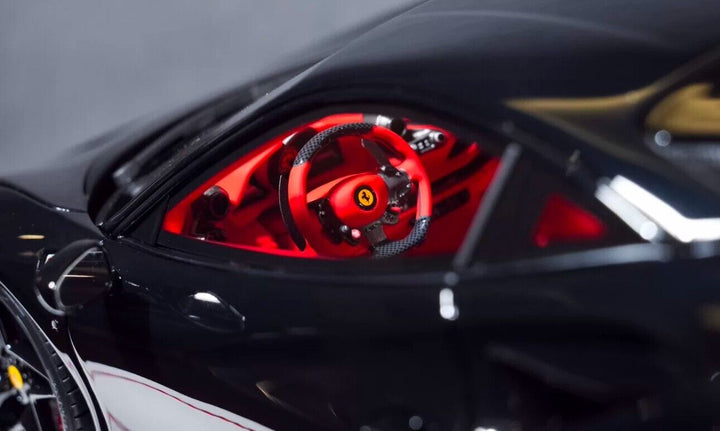 Ferrari F8 Tributo (Gloss Black) [Davis & Giovanni] 1/18 scale