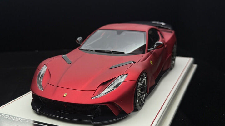 Ferrari 812 N-LARGO NOVITEC (Matt Chrome Red)[Davis & Giovanni]1:18 scale 1 OF 1
