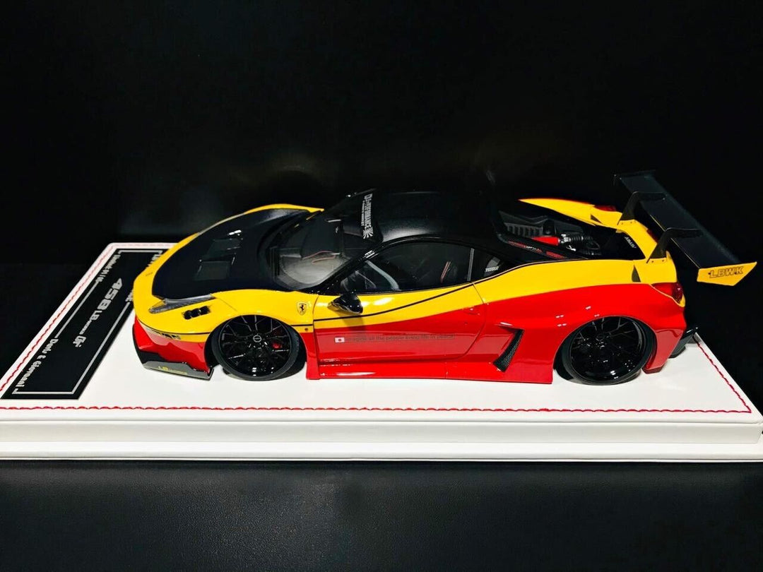 Ferrari 458 GT LBWK (Red/ Yellow ADVAN) [Davis & Giovanni] 1/18 scale