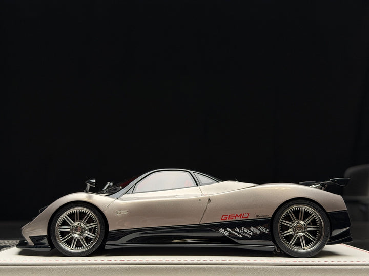 Pagani Zonda F (Silver/ Carbon) [Davis & Giovanni] 1:18 scale