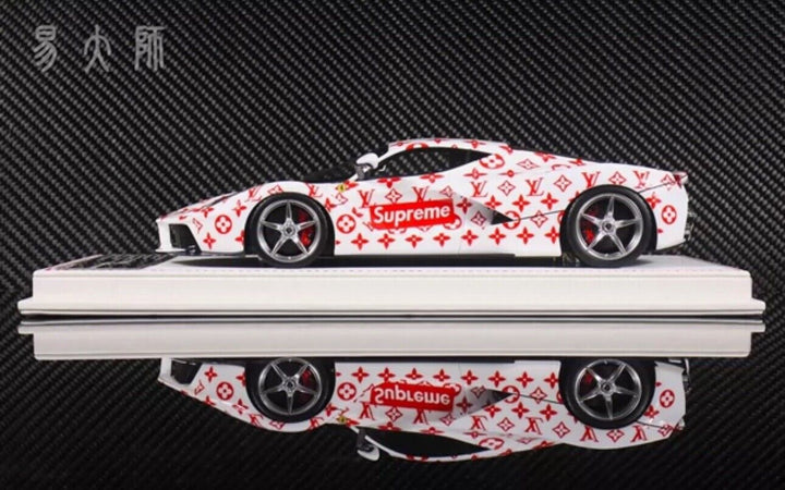 Ferrari LaFerrari (Supreme x LV) [Davis & Giovanni] 1/18 scale