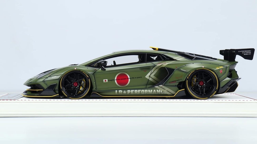 Lamborghini Aventador SVJ LBWK (Zero Fighter) [Davis & Giovanni] 1:18 scale