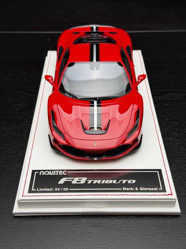 Ferrari F8 Tributo (Rosso Corsa) [Davis & Giovanni] 1:18 scale