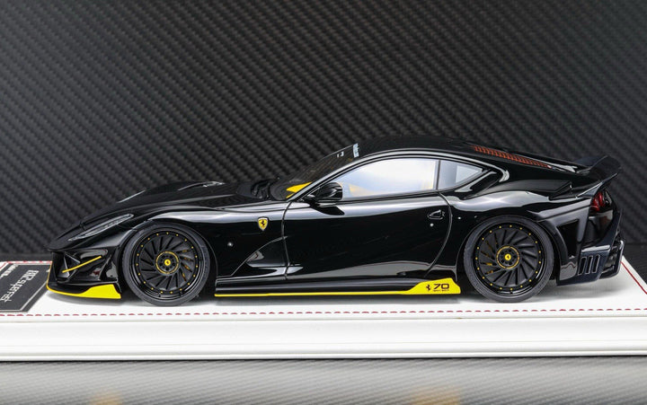 Ferrari 812 Superfast SVR (Black/Yellow) [Davis & Giovanni] 1:18 scale