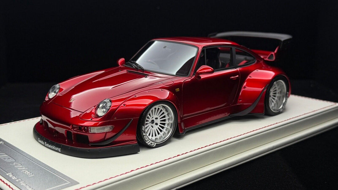 Porsche 911 993 RWB (Candy Red) [Davis & Giovanni] 1/18 scale - 1 OF 1
